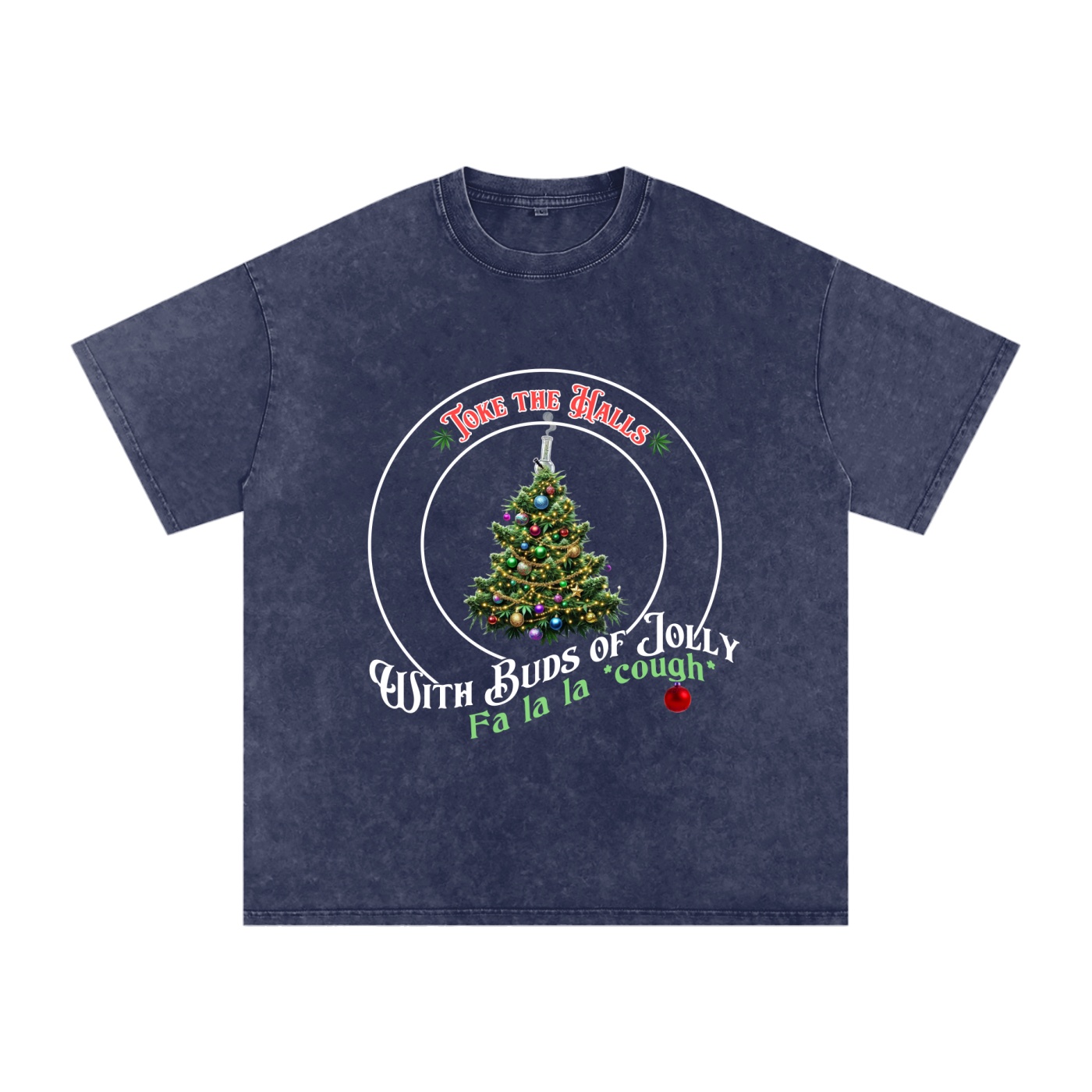 Toke The Halls 420 T-Shirt - Image 7