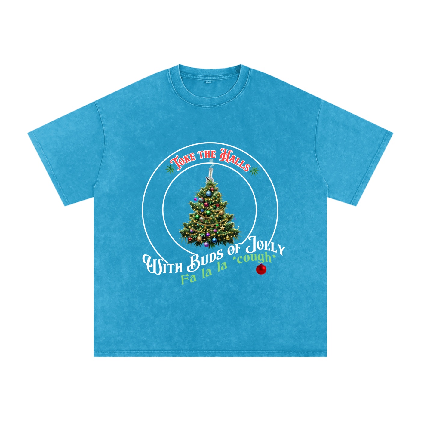 Toke The Halls 420 T-Shirt - Image 2