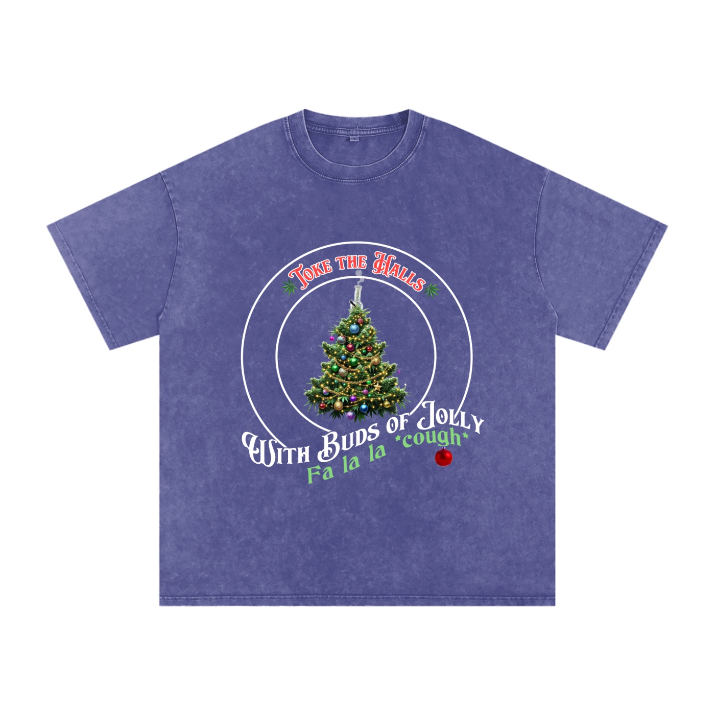 Toke The Halls 420 T-Shirt - Image 6