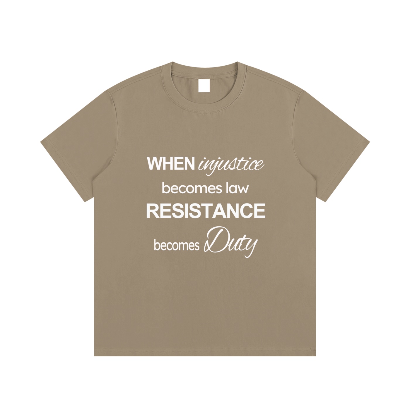 Injustice dark T-shirt - Image 5