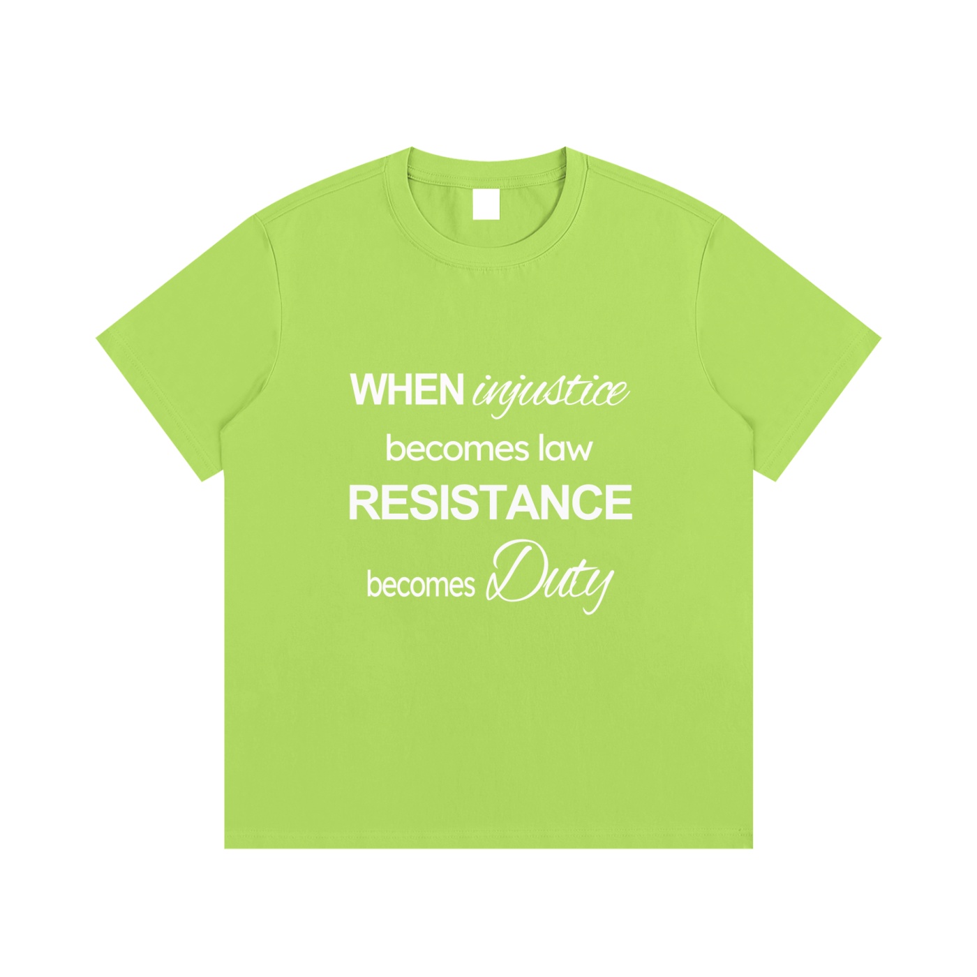 Injustice dark T-shirt - Image 3