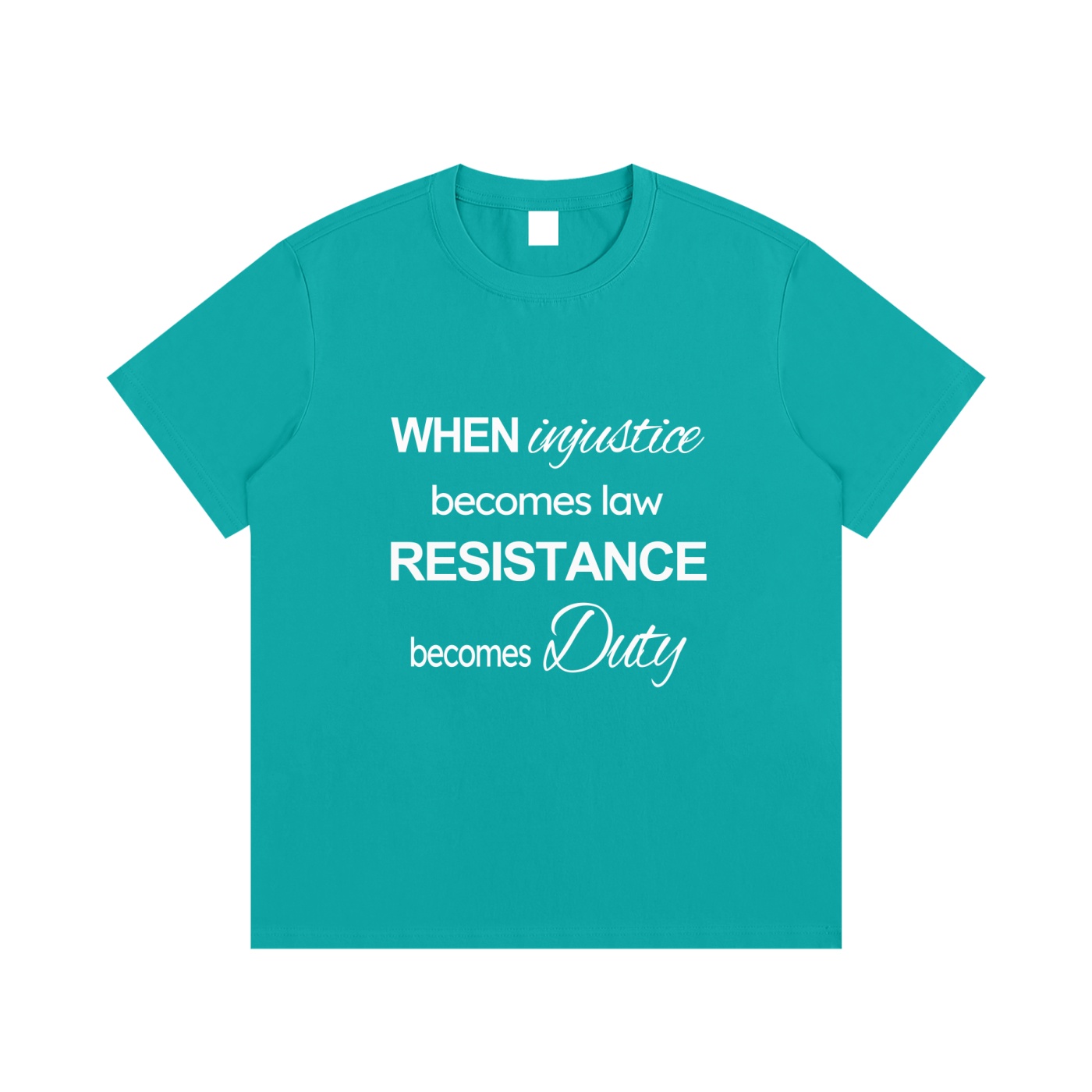 Injustice dark T-shirt - Image 7